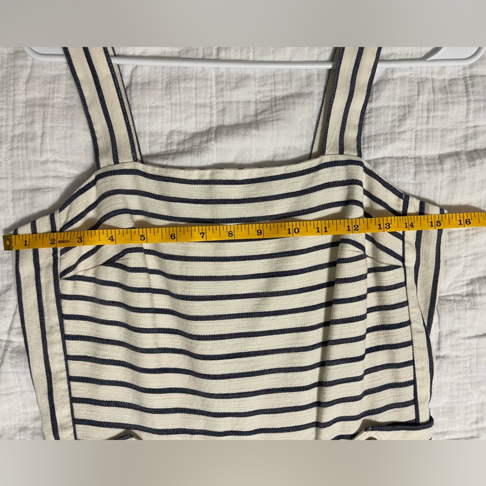 Banana Republic Blue and White Striped Bodycon Dress - Picture 5 of 6